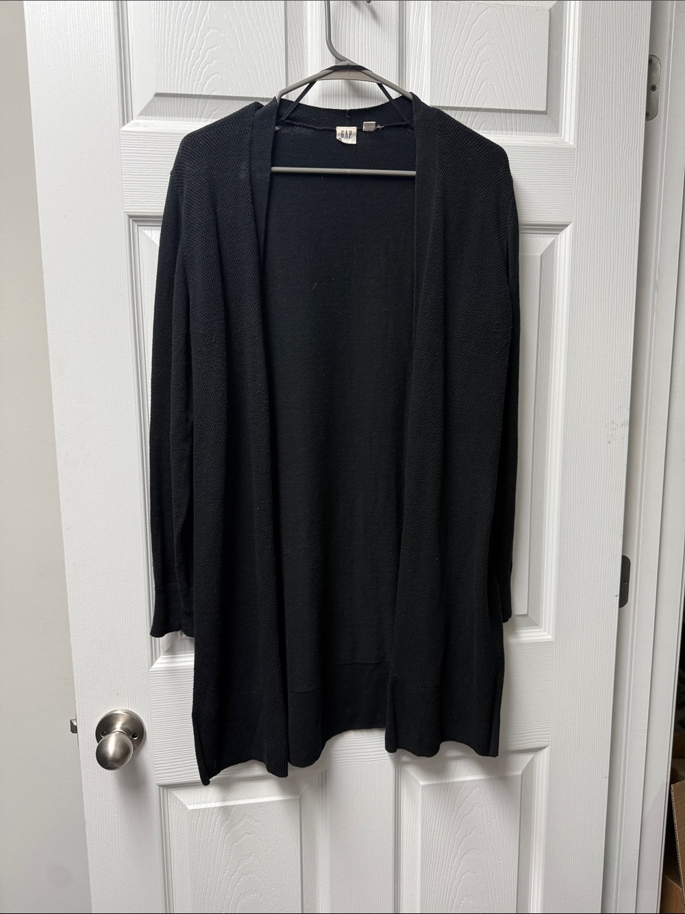 GAP Black Open-Front Women's Cardigan